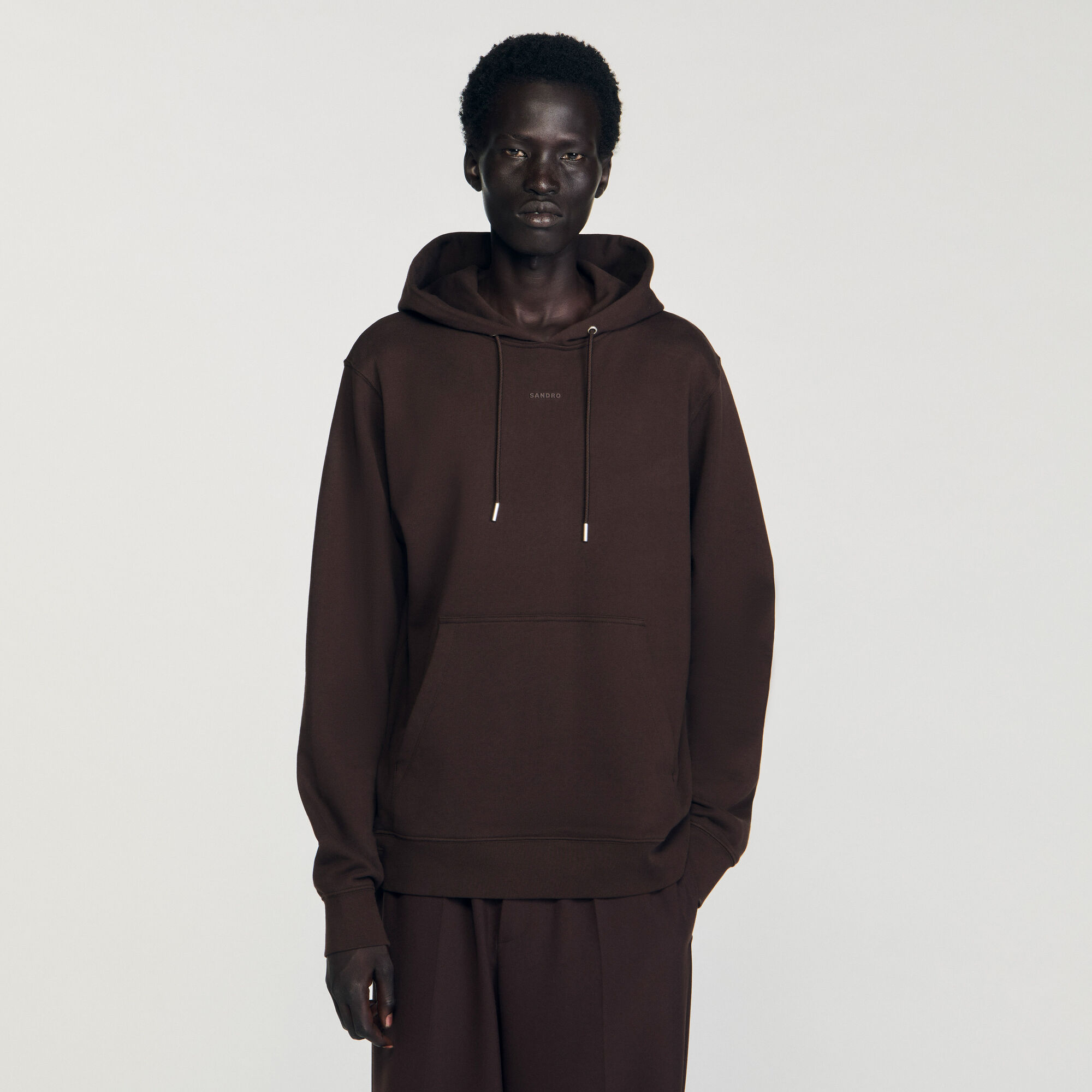 Sudadera con capucha y logo