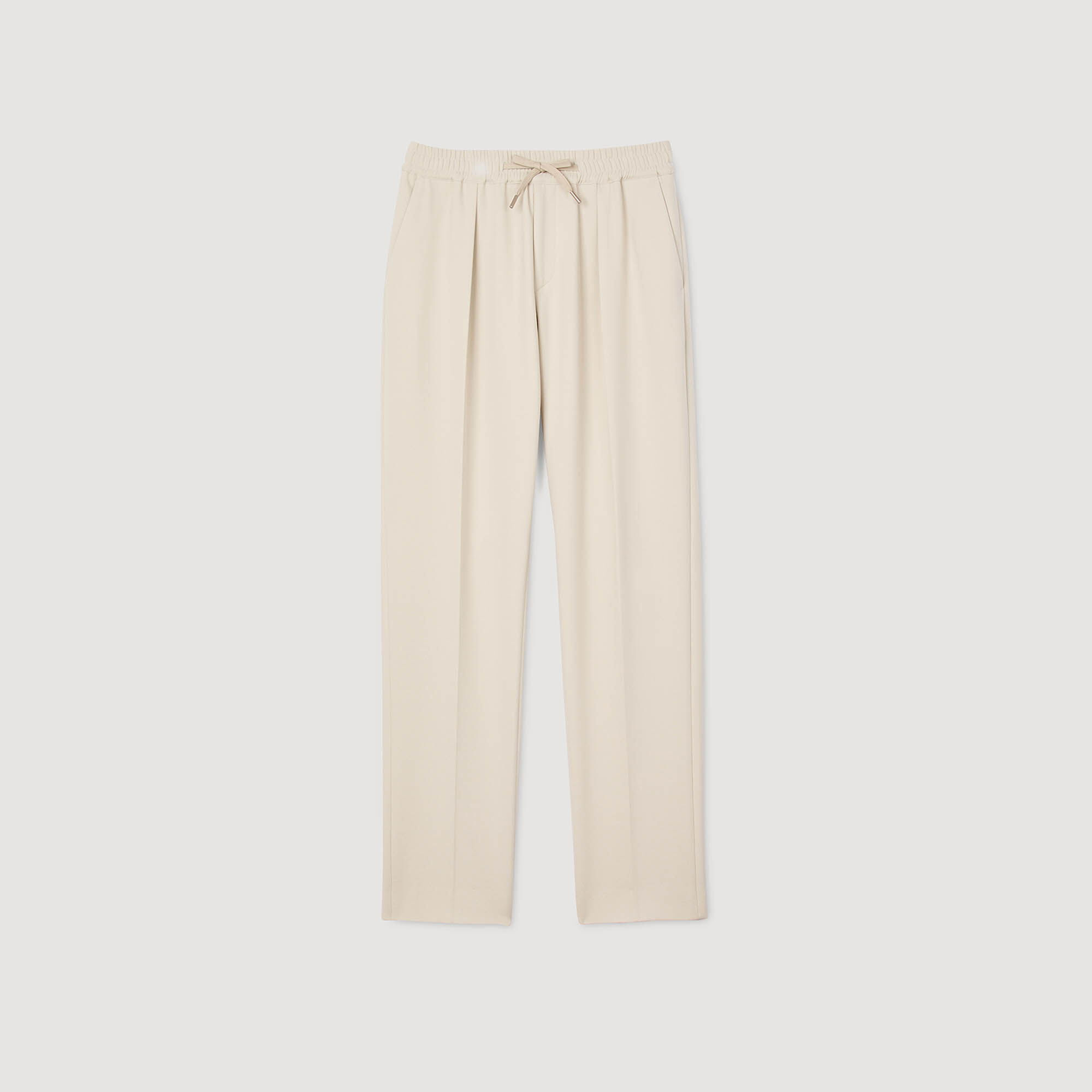Pantalón recto elástico