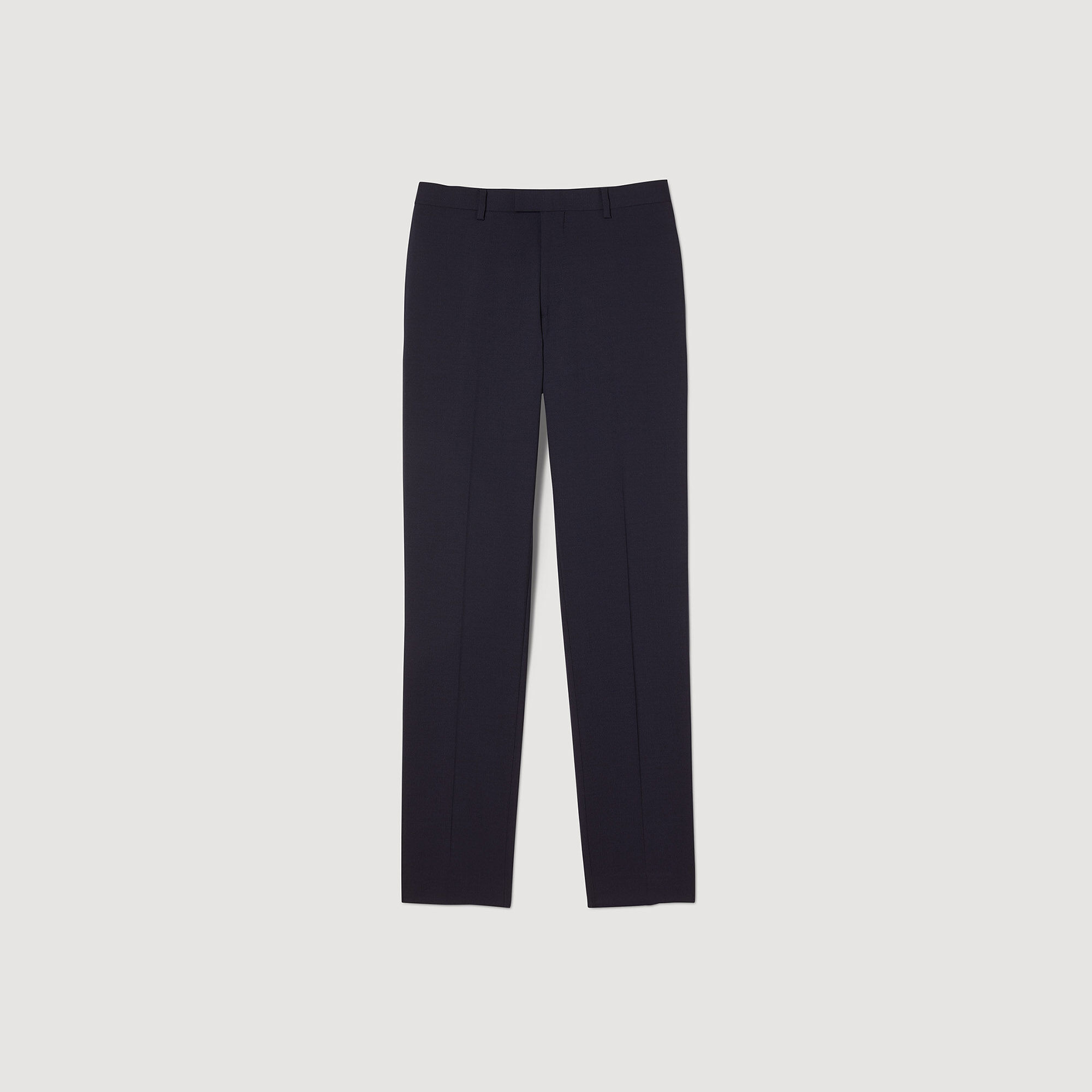 Pantalón de traje clásico de lana