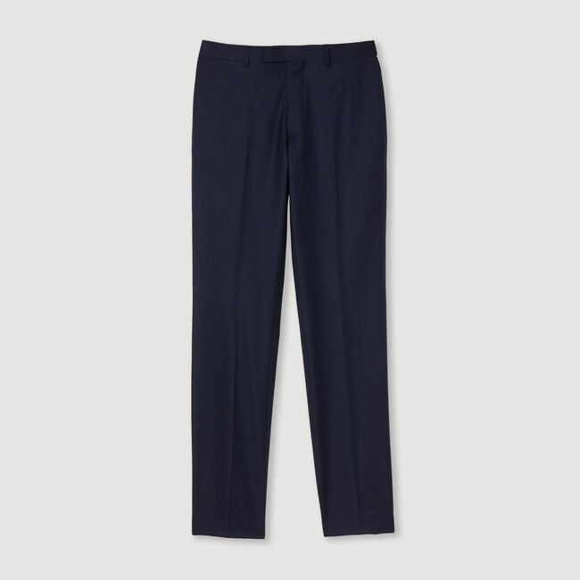 Pantalón de traje de lana stretch