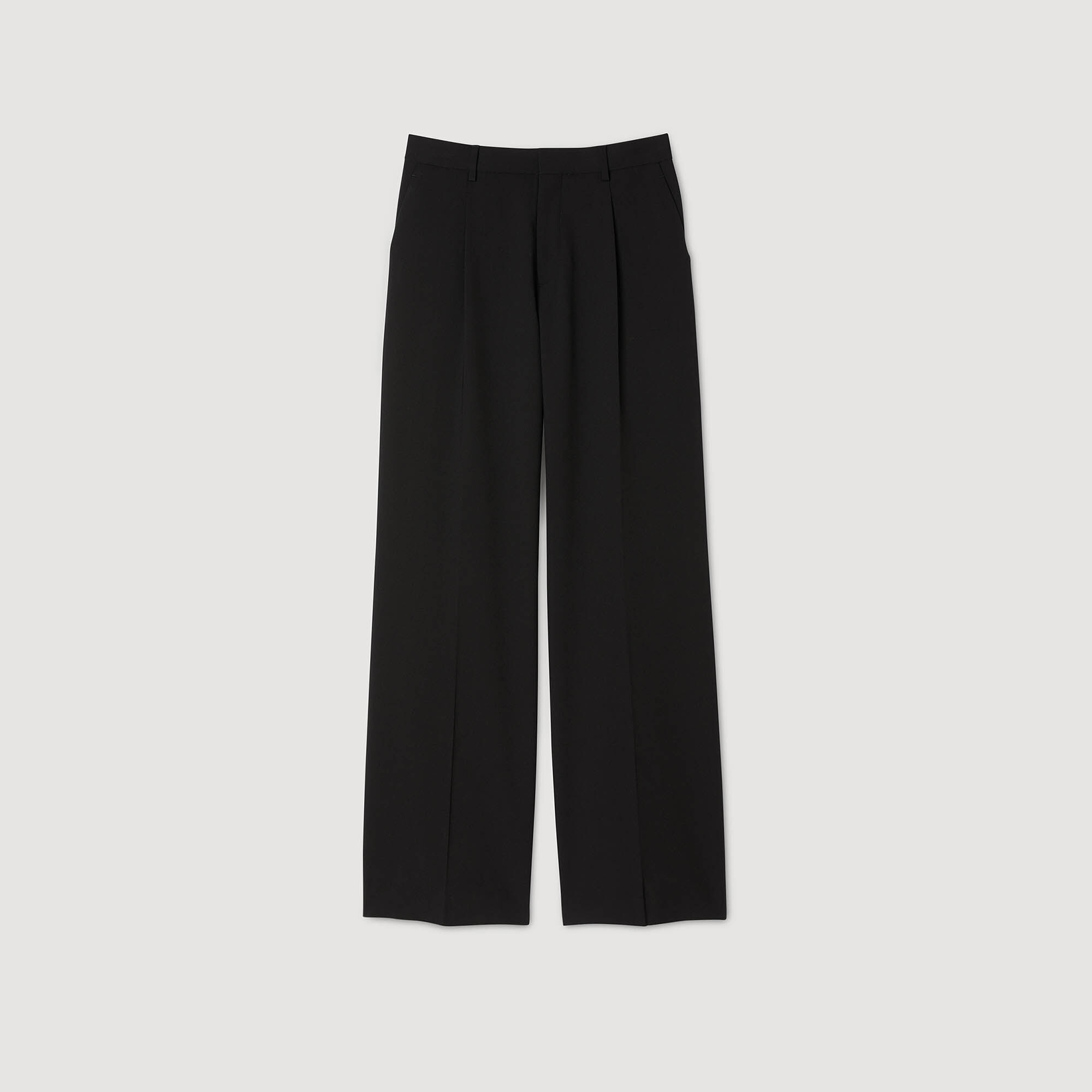 Pantalón ancho de pinzas