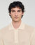 Polo de algodón con cuello polo