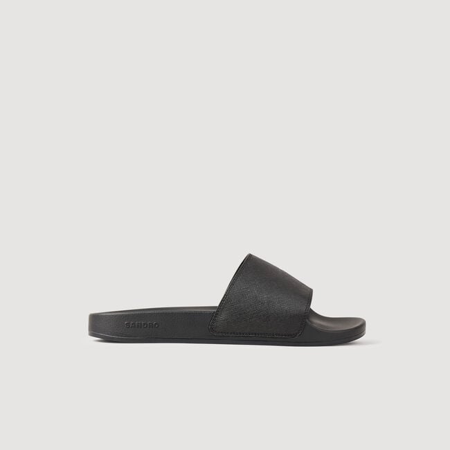 Sandalias de cuero regenerado