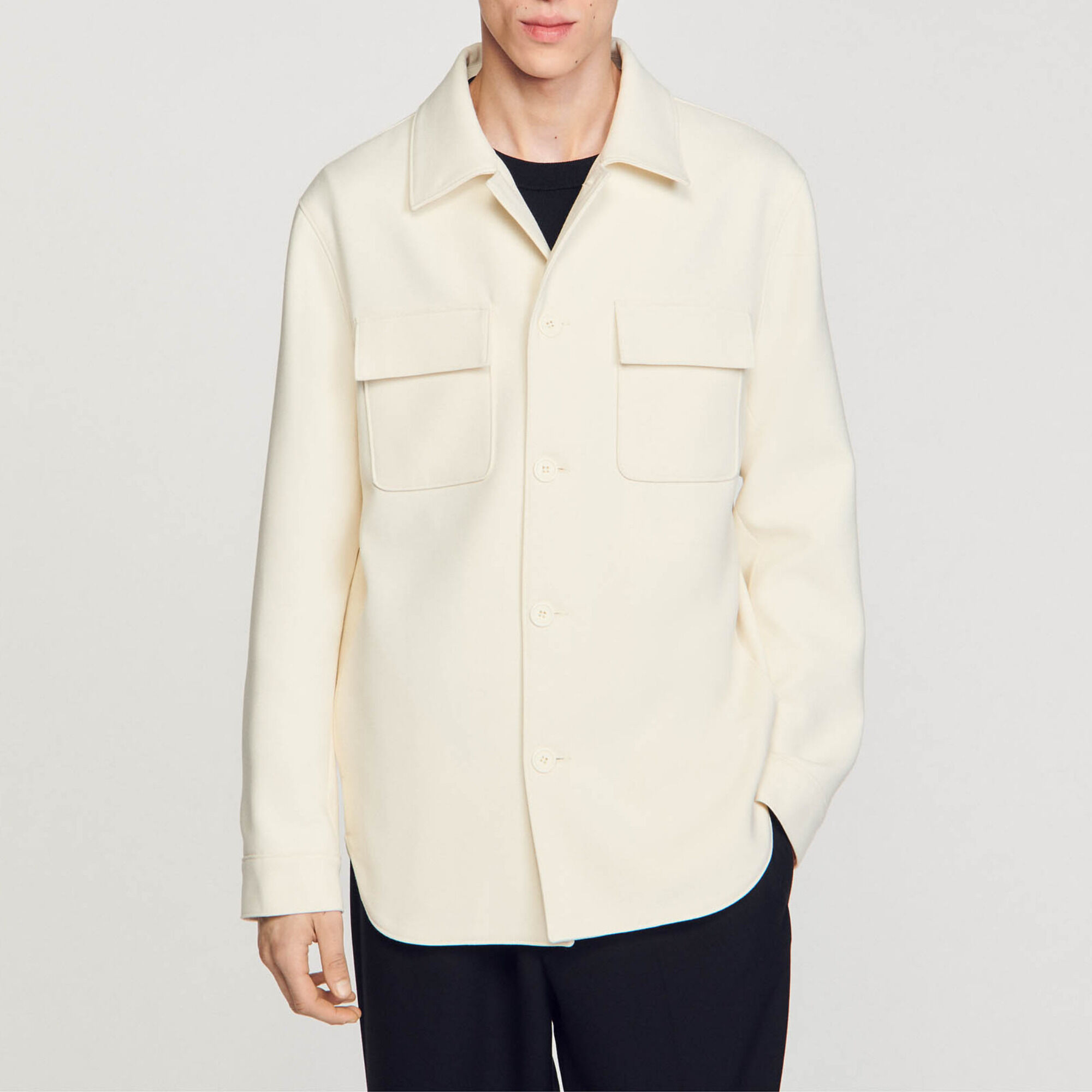 Sobrecamisa con botones