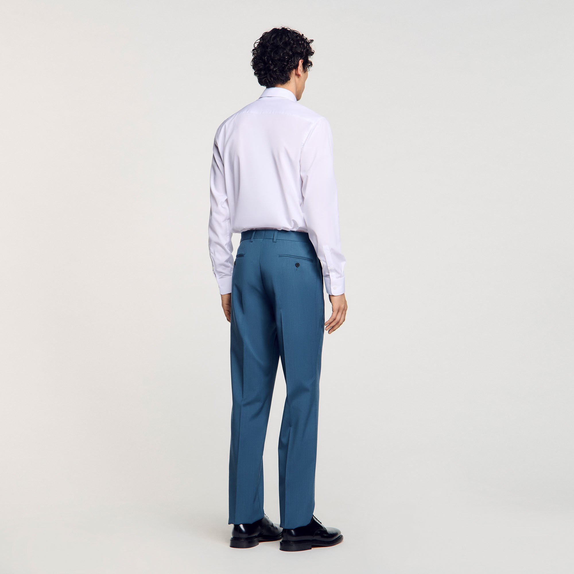 Pantalón de traje de lana