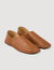 Slippers de cuero granulado