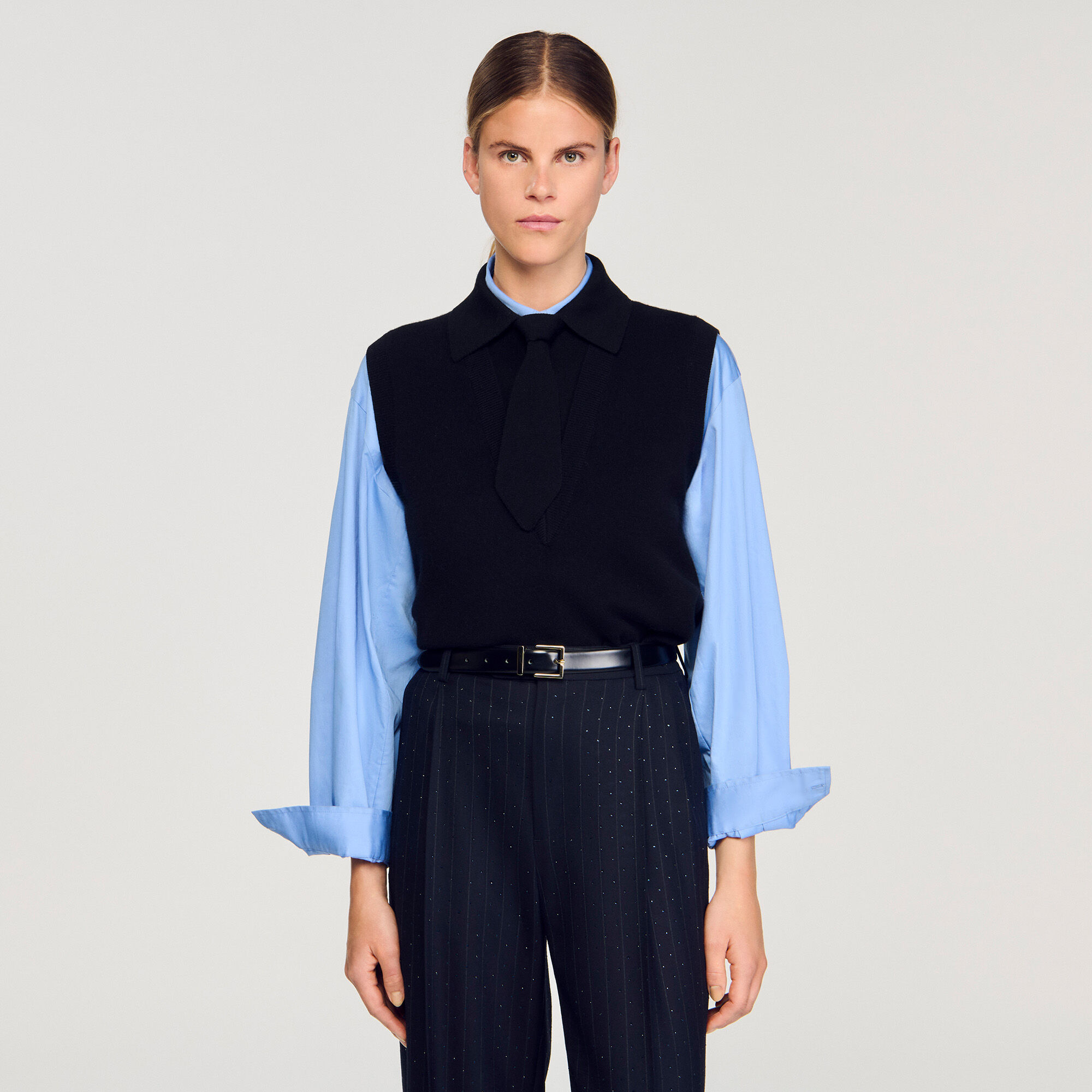Jersey con corbata