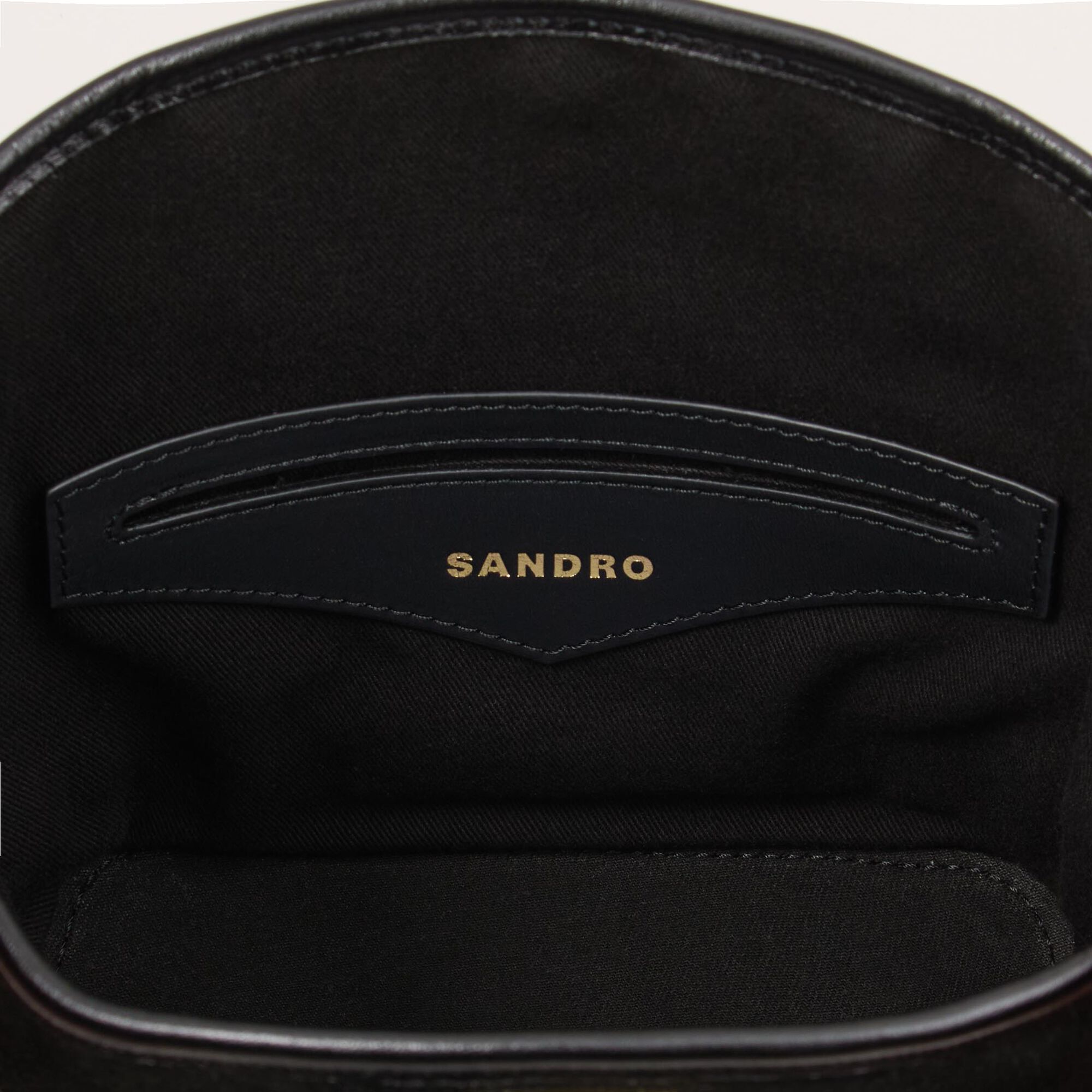 Bolso saca TANGOSO de ante y cuero