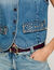 Chaqueta corta vaquera con studs