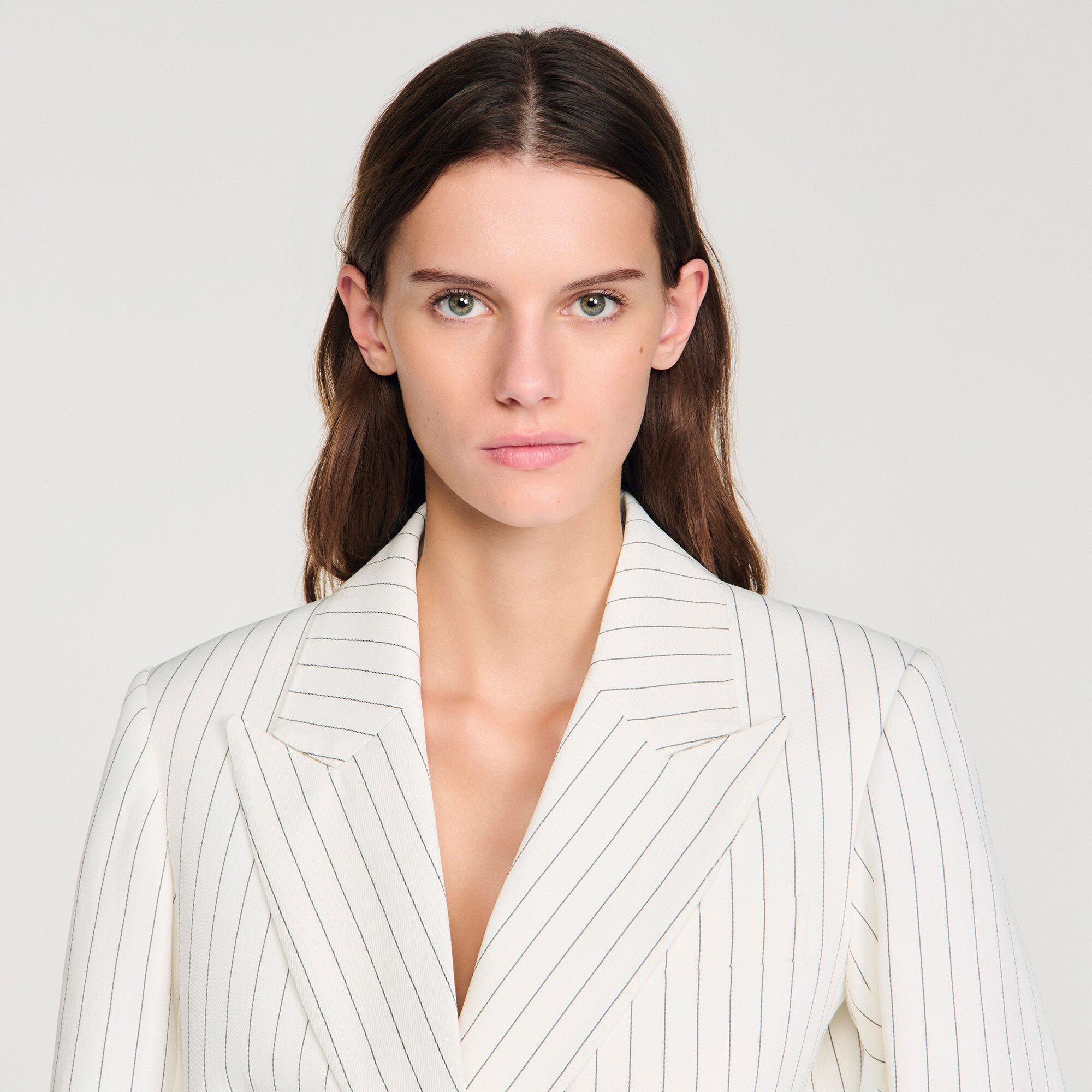 Chaqueta sastre de rayas