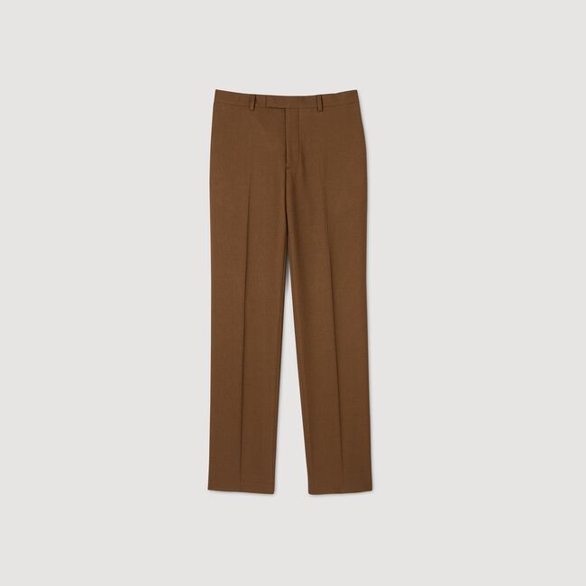 Pantalón de traje de lana