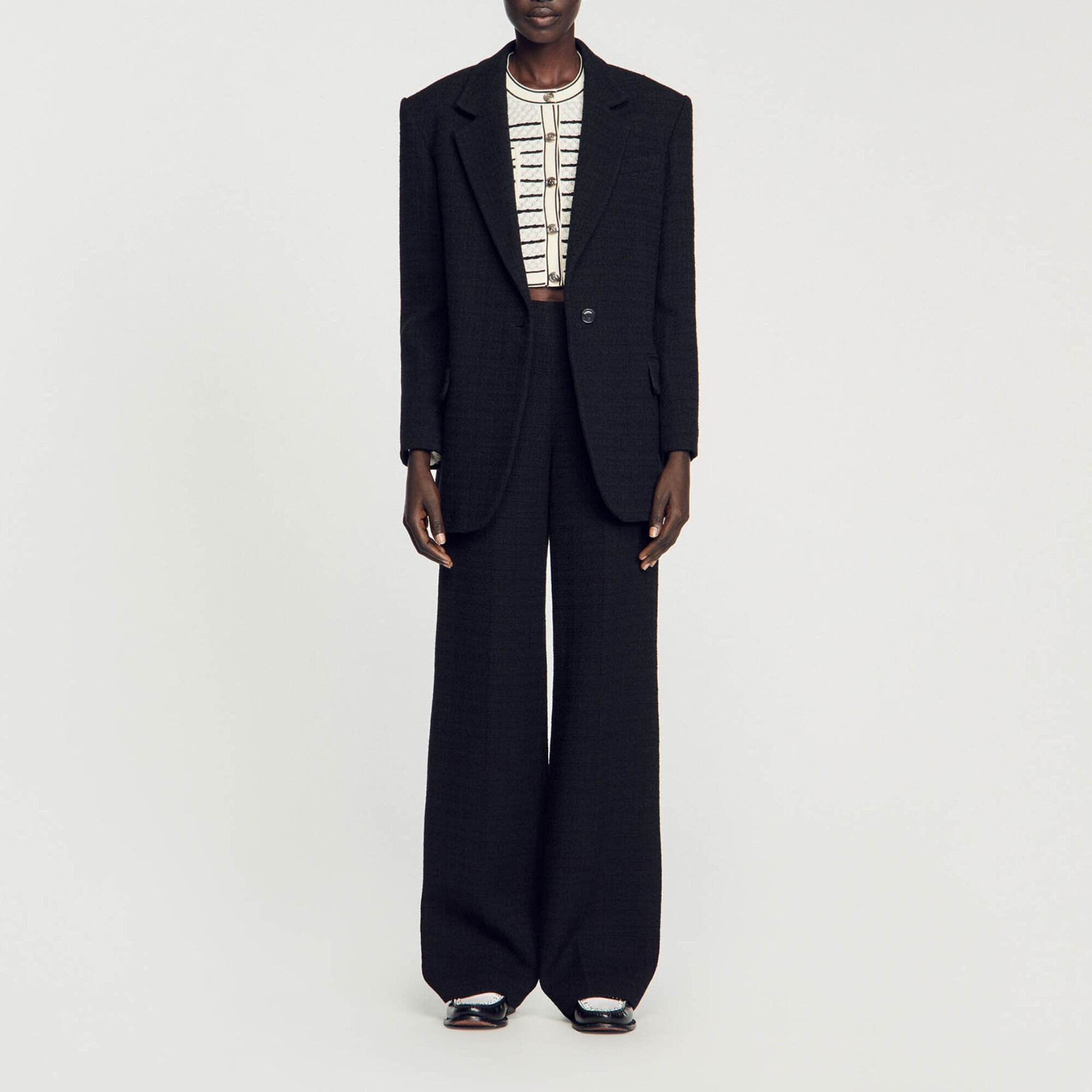 Chaqueta de sastre de sarga