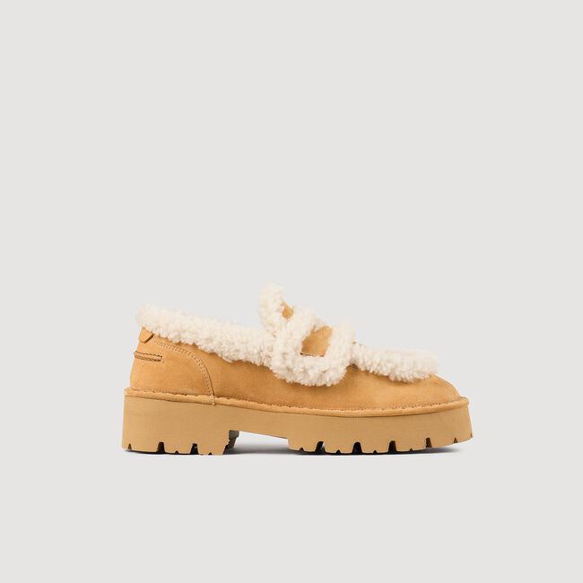 Mocasines de serraje