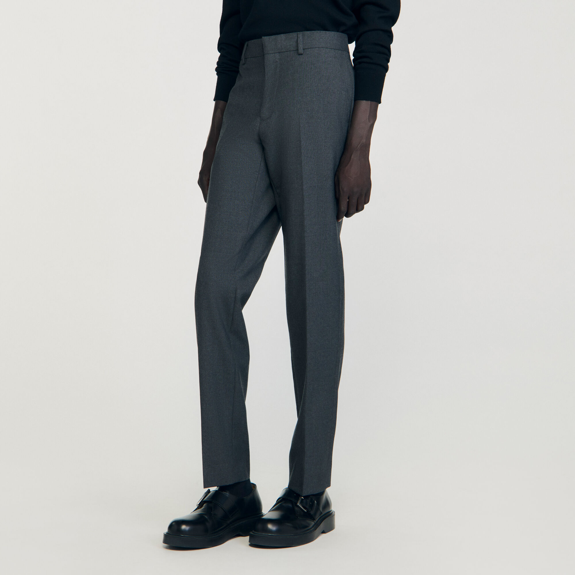 Pantalón de traje de lana