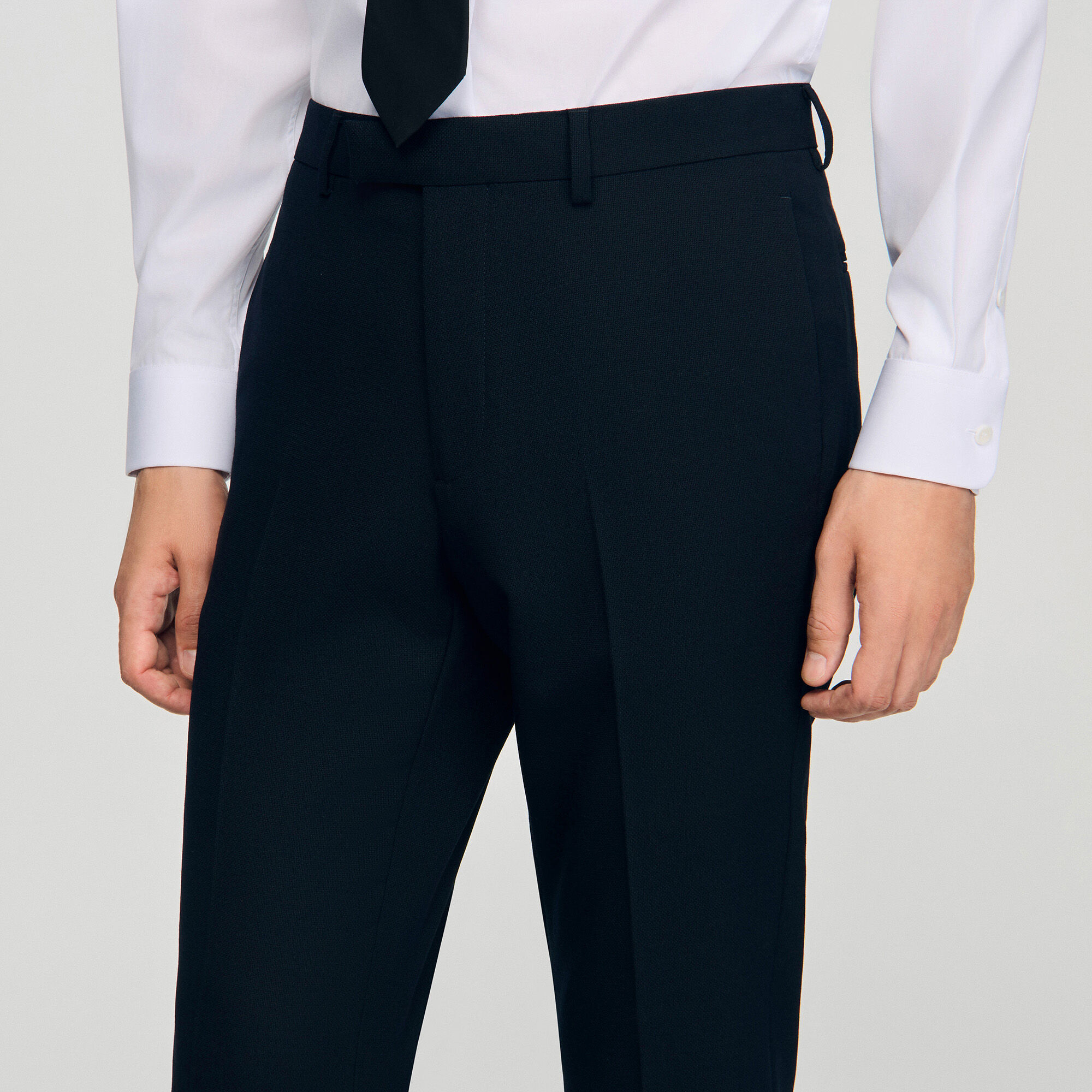Pantalón de traje de lana
