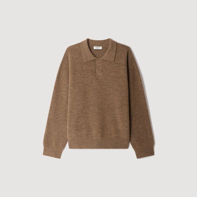 Polo de alpaca - Hombre | Sandro