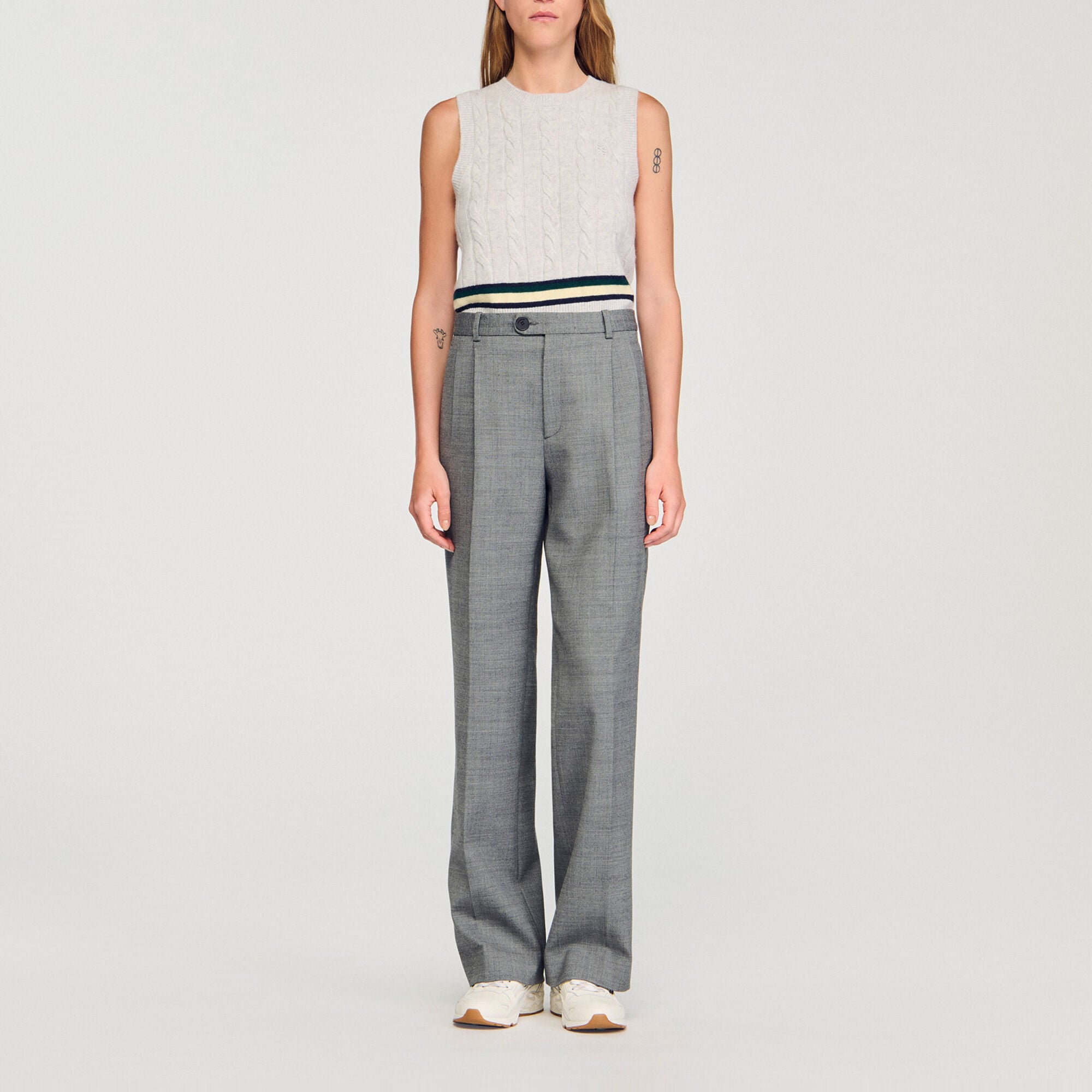 Pantal&oacute;n recto - Mujer | Sandro