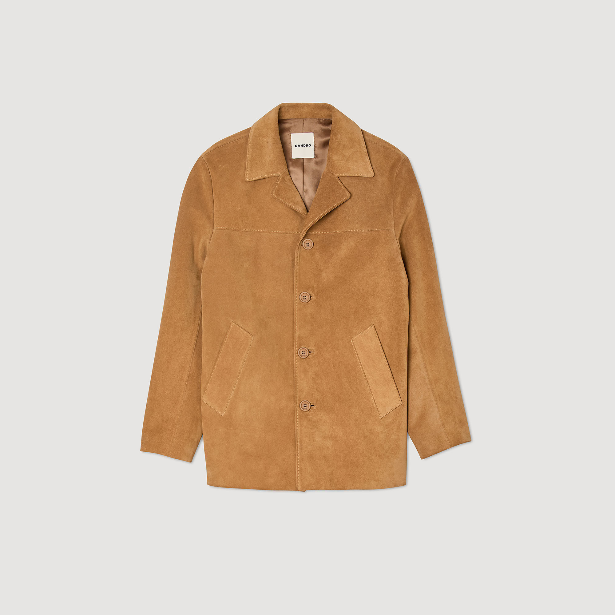 Chaqueta de serraje