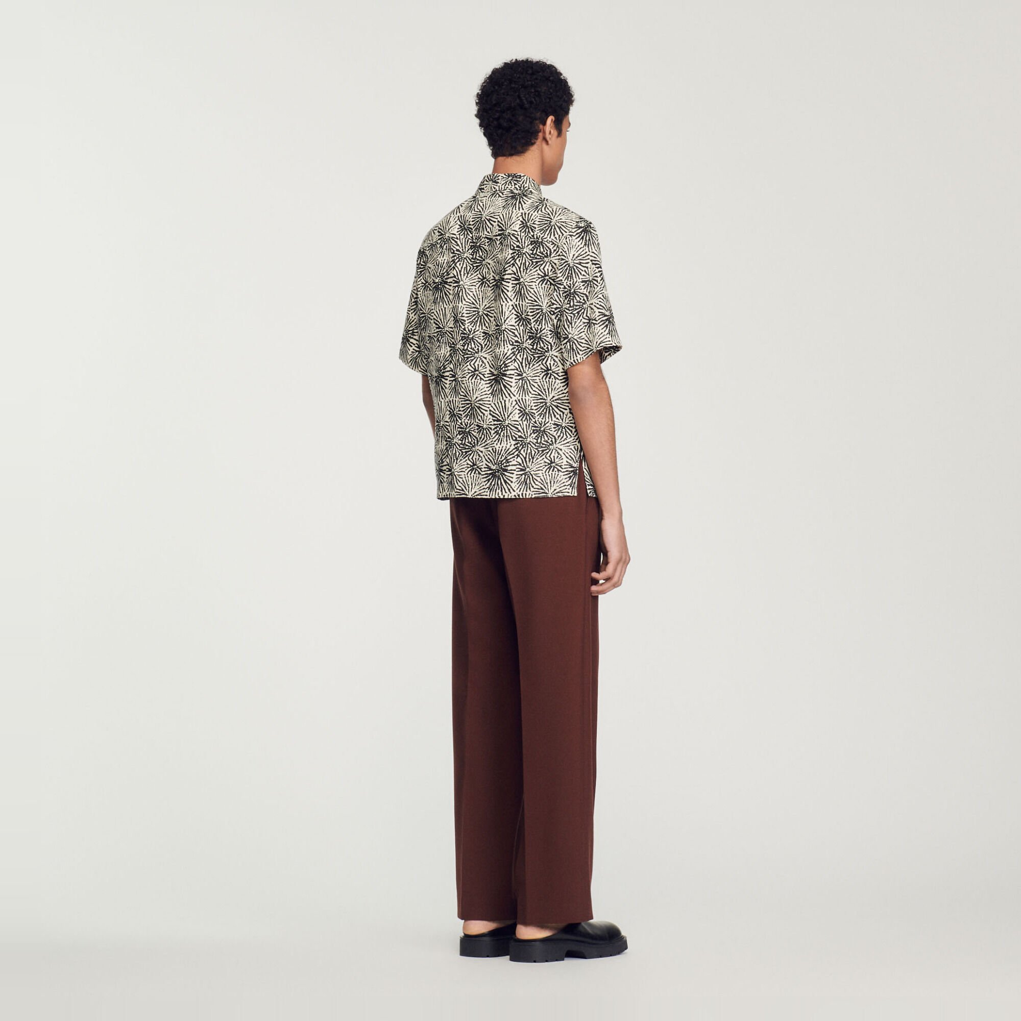 Camisa oversize estampada