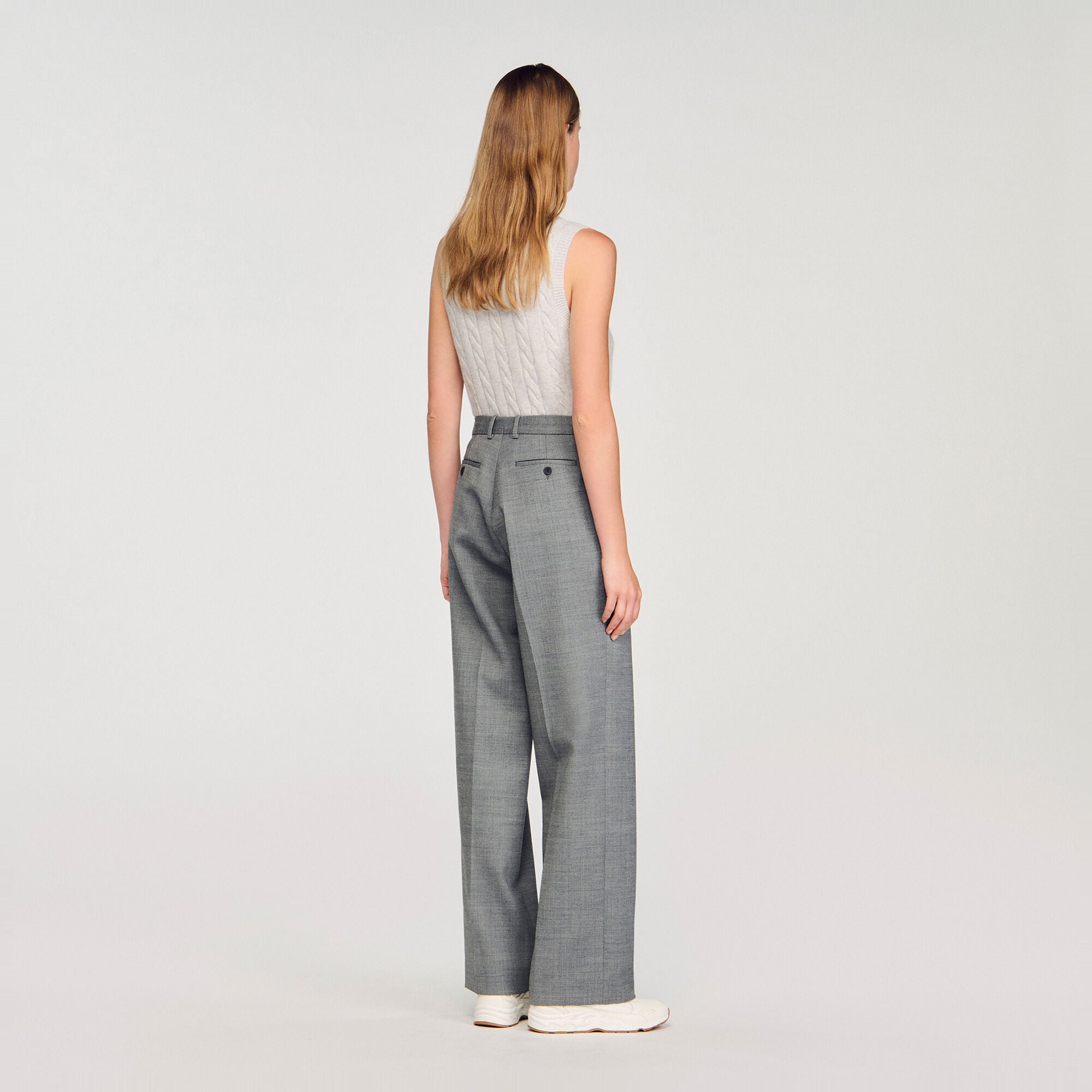Pantal&oacute;n recto - Mujer | Sandro