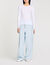 Jersey acanalado con cuello abotonado - Mujer | Sandro