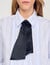 Camisa corta con corbata extraíble