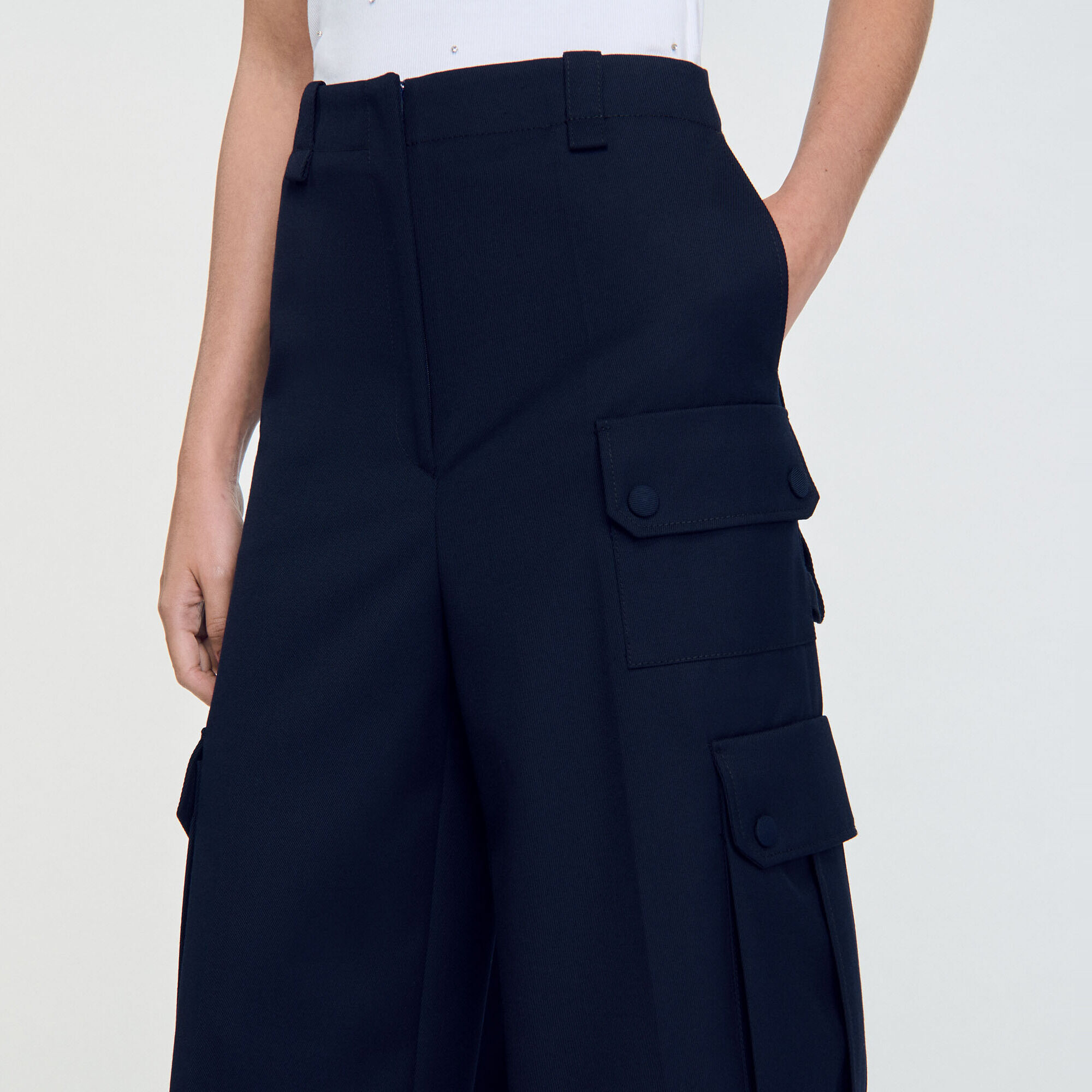 Pantal&oacute;n cargo - Mujer | Sandro