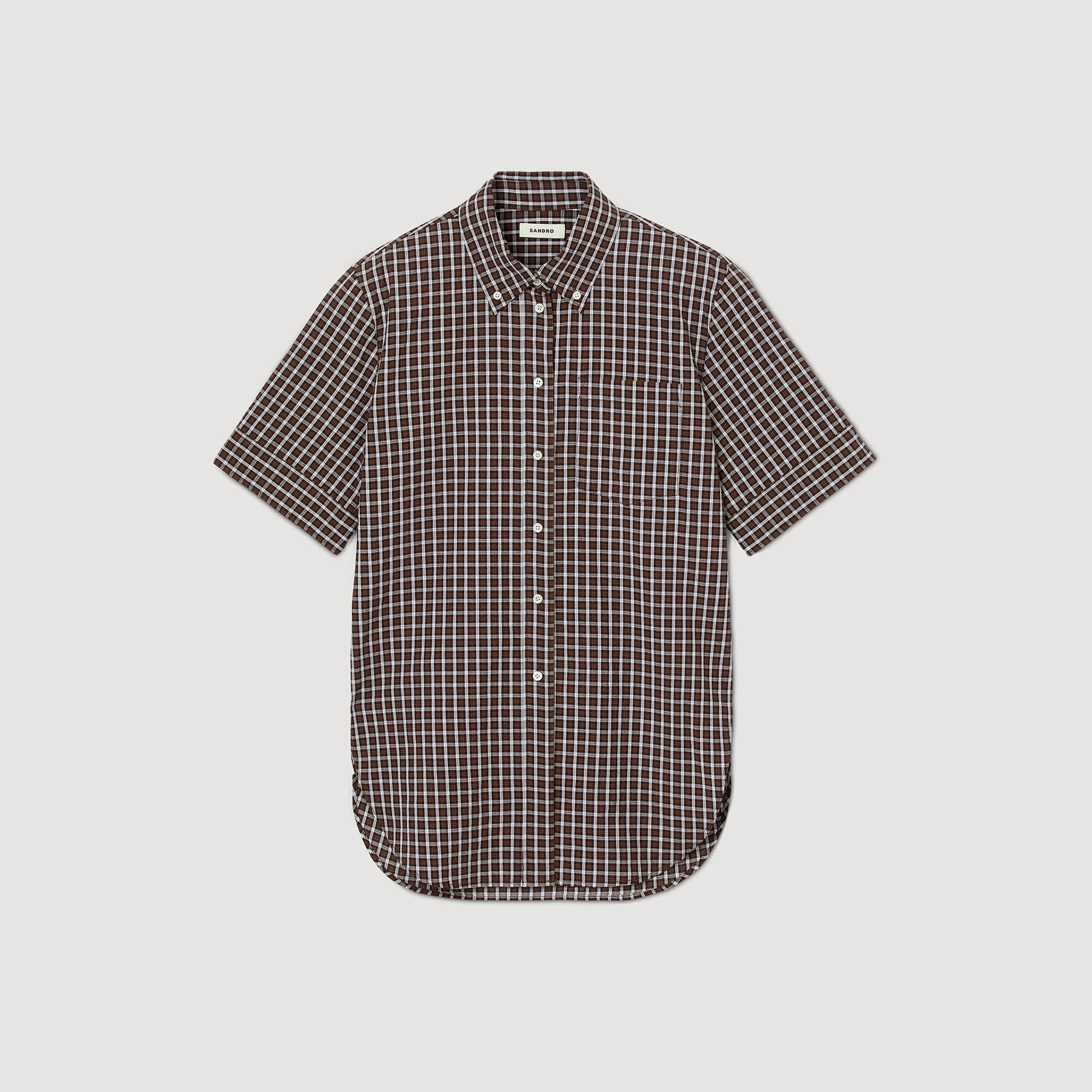 Camisa oversize a cuadros