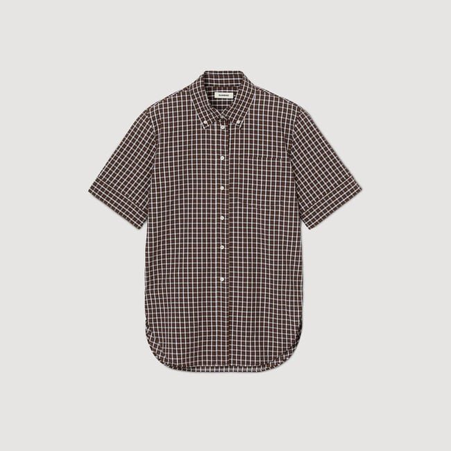 Camisa oversize a cuadros