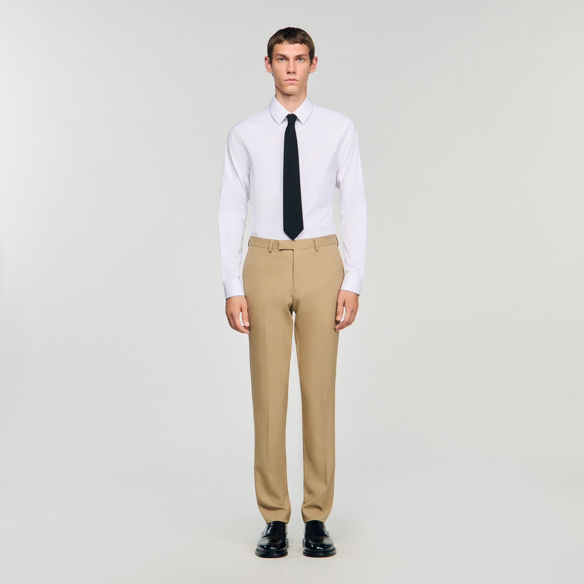 Pantalón de traje de lana