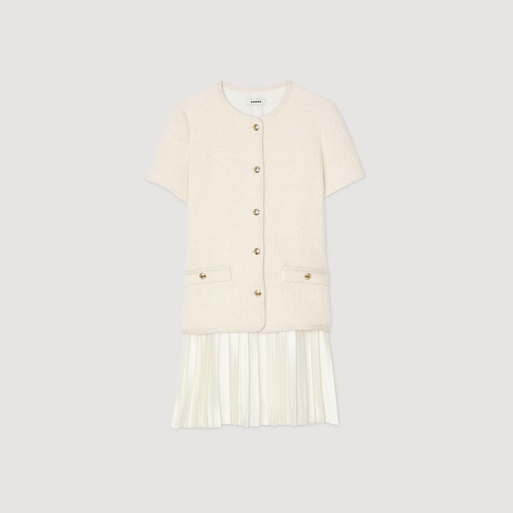 Vestido de tweed - Mujer | Sandro