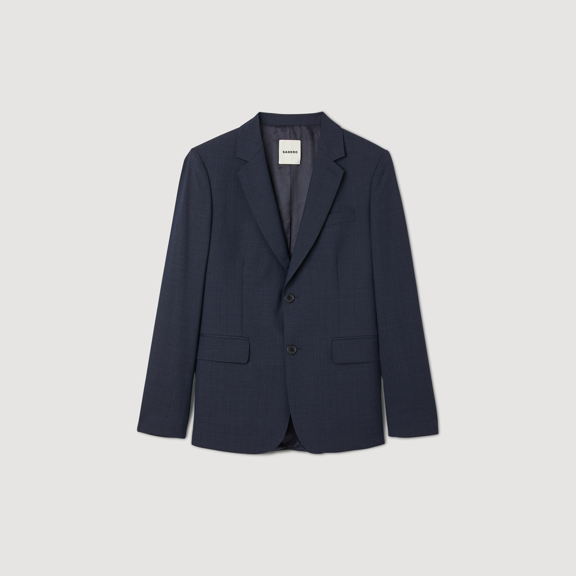 Chaqueta de traje de lana