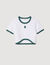 Camiseta corta bicolor