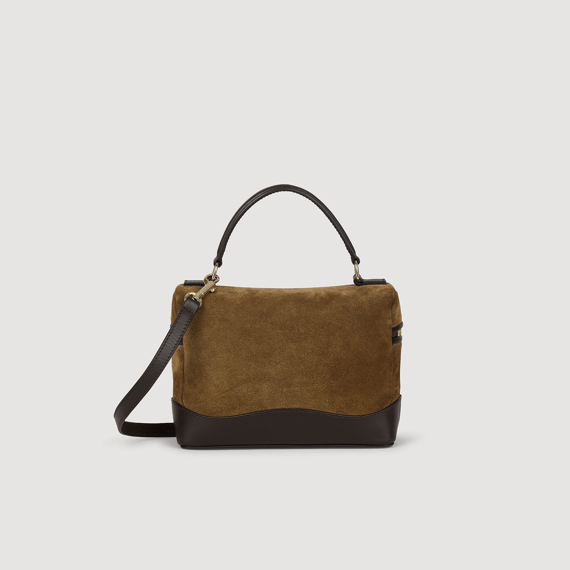Bolso TANGOSO vanity cuero y ante