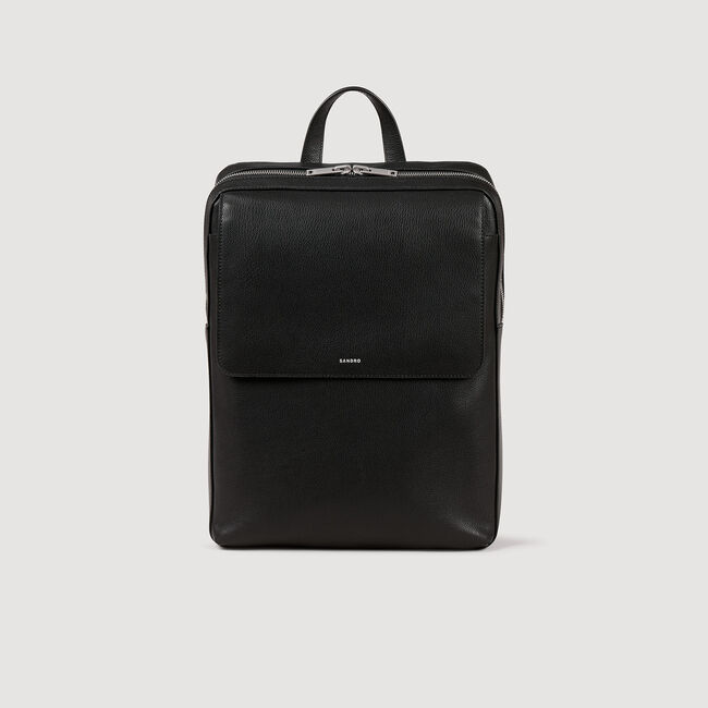 Mochila de cuero reciclado