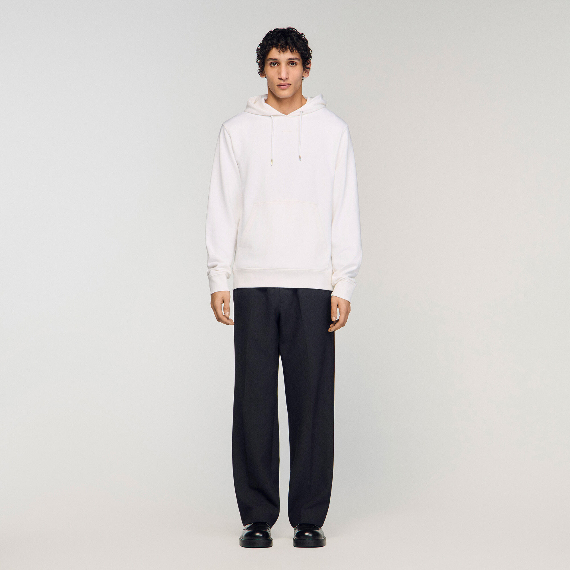 Sudadera con capucha y logo