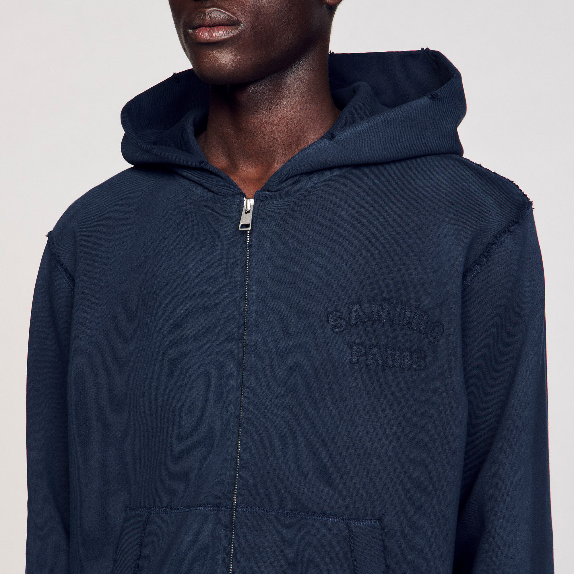 Sudadera con parche