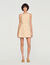 Vestido corto de guipur
