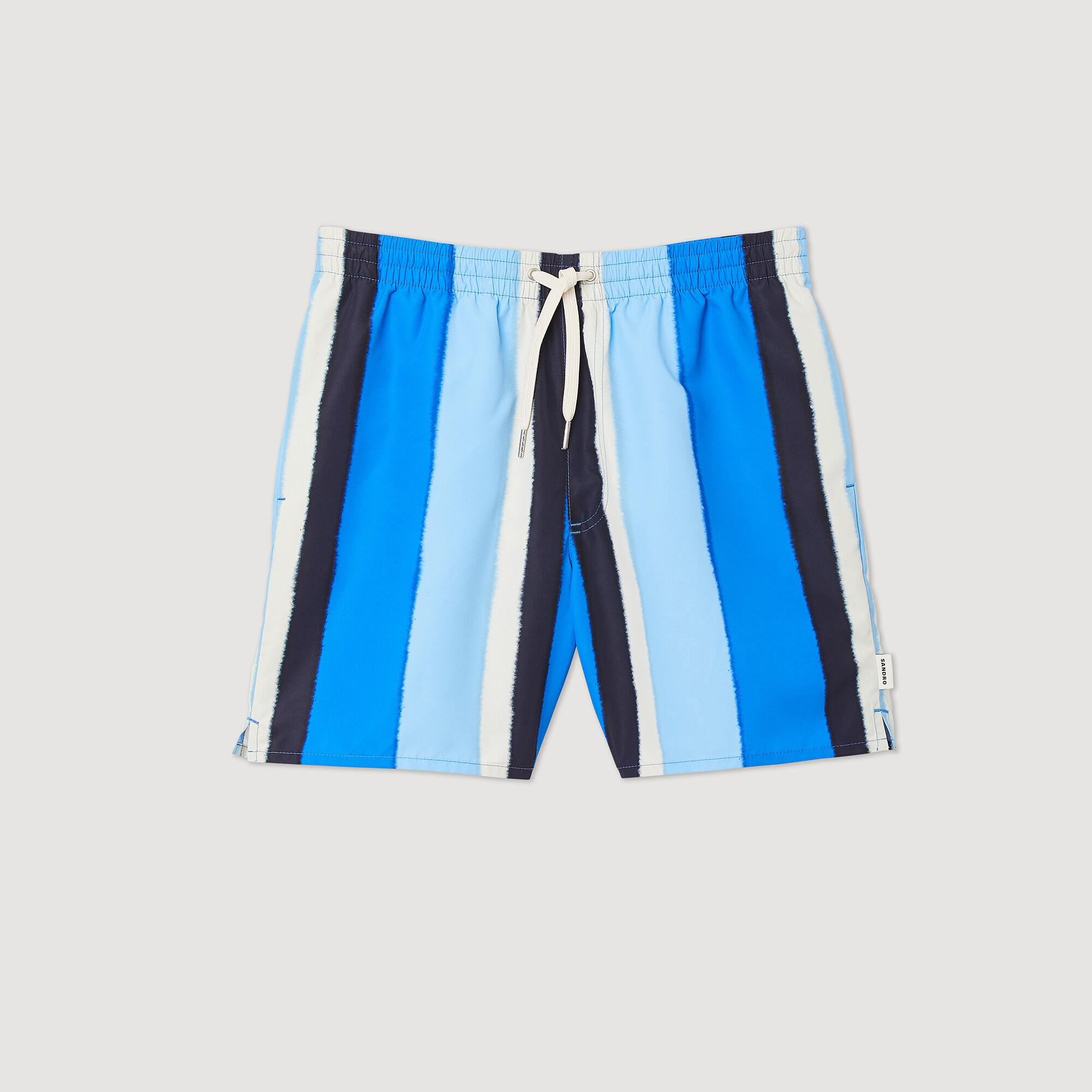 Bañador con estampado de rayas