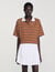 Camiseta a rayas con strass