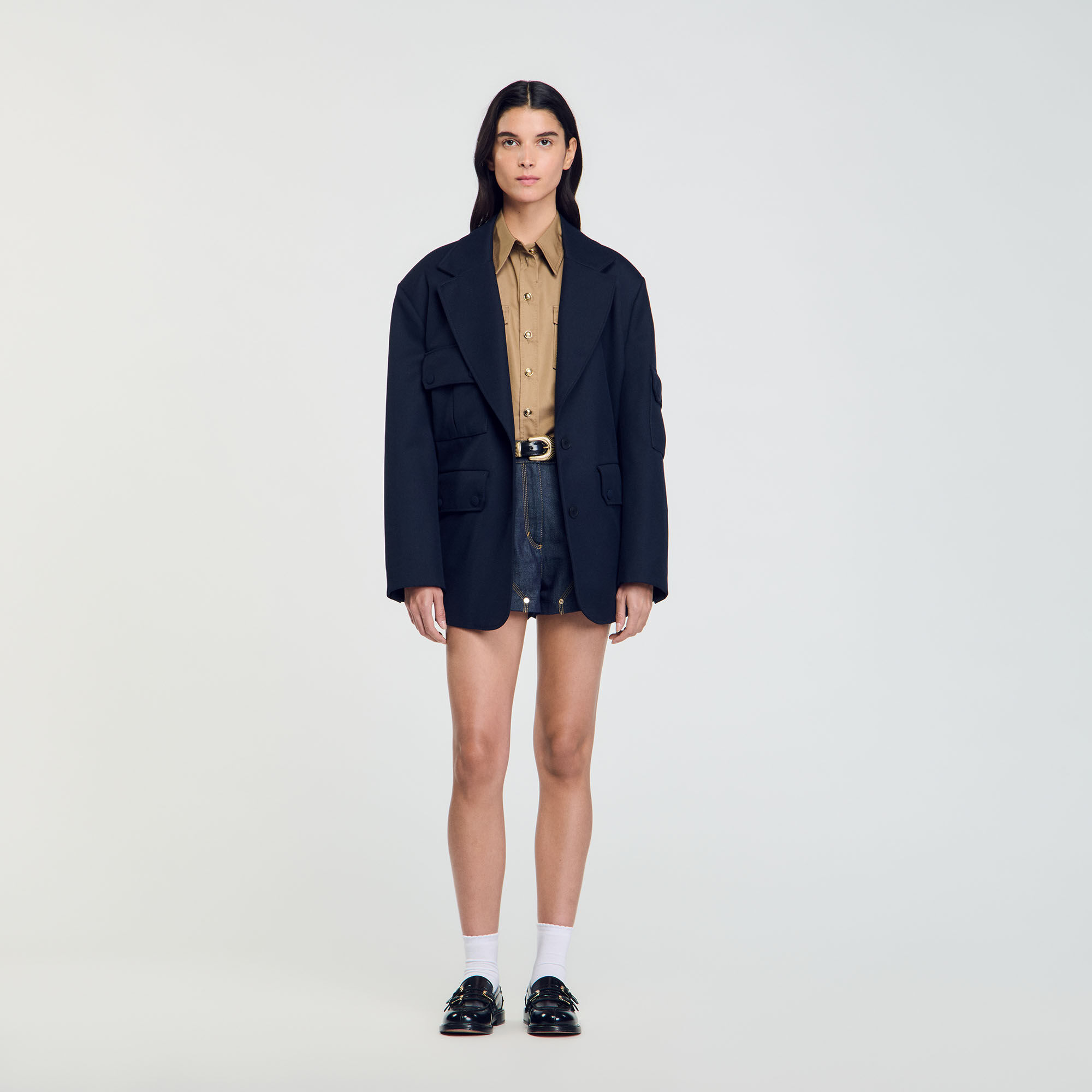 Chaqueta de traje oversize