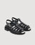 Sandalias Olys de piel con tachuelas
