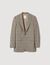 Chaqueta de traje de cuadros de lana