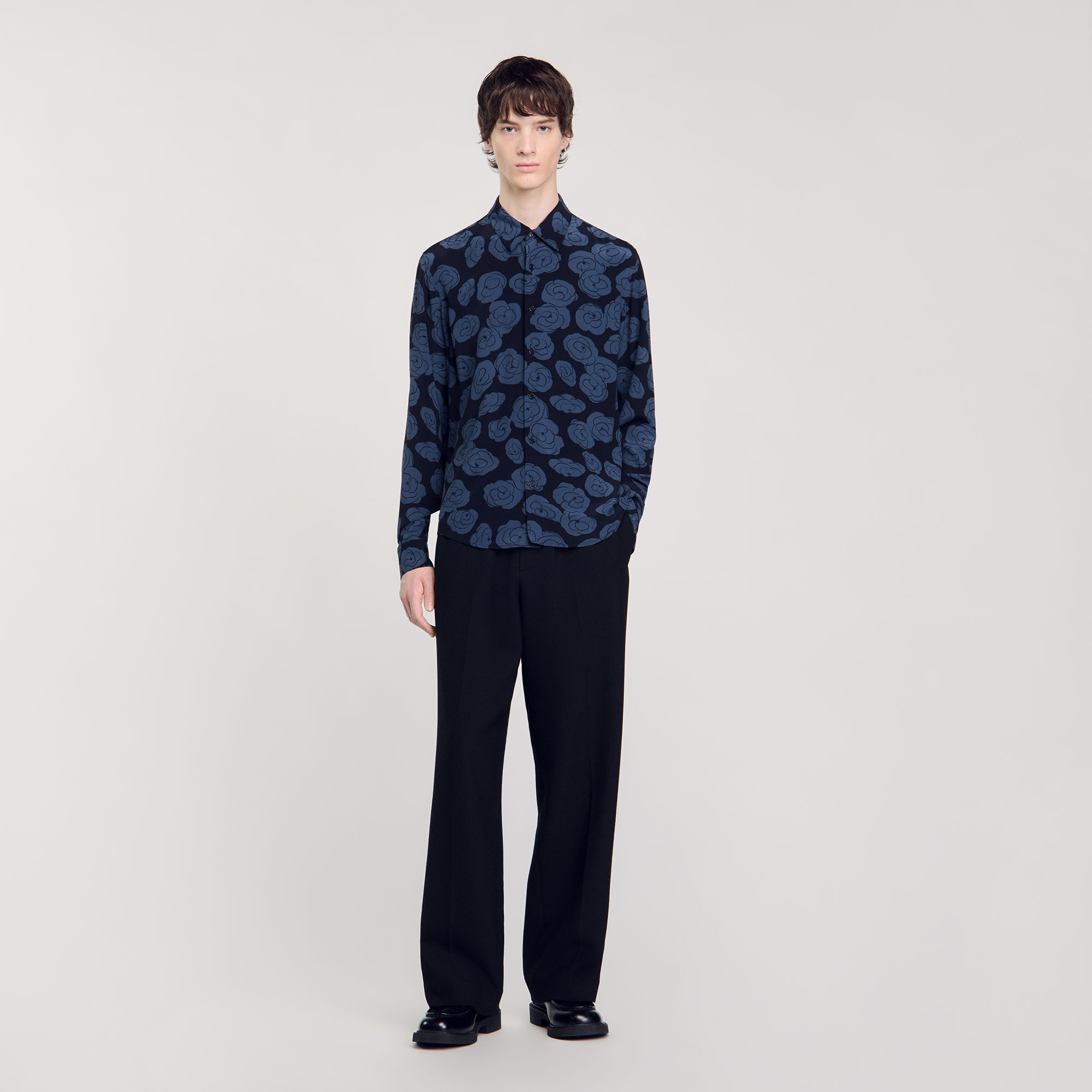 Camisas fluidas para hombre Sandro Paris
