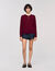 Jersey con cuello con volante