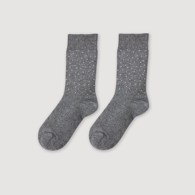 Calcetines con estrás