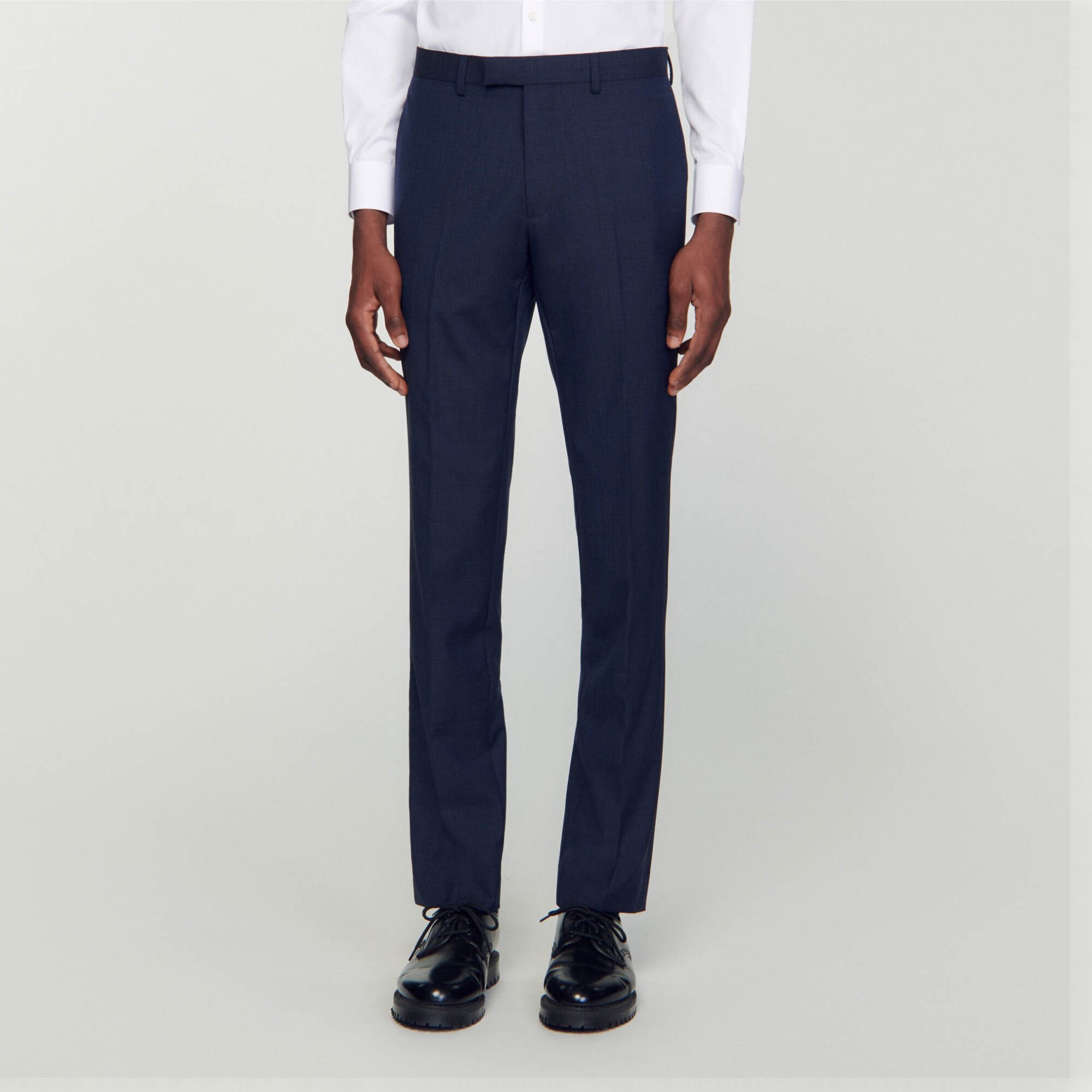 Pantalón de traje de lana
