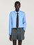 Camisa corta con corbata extraíble