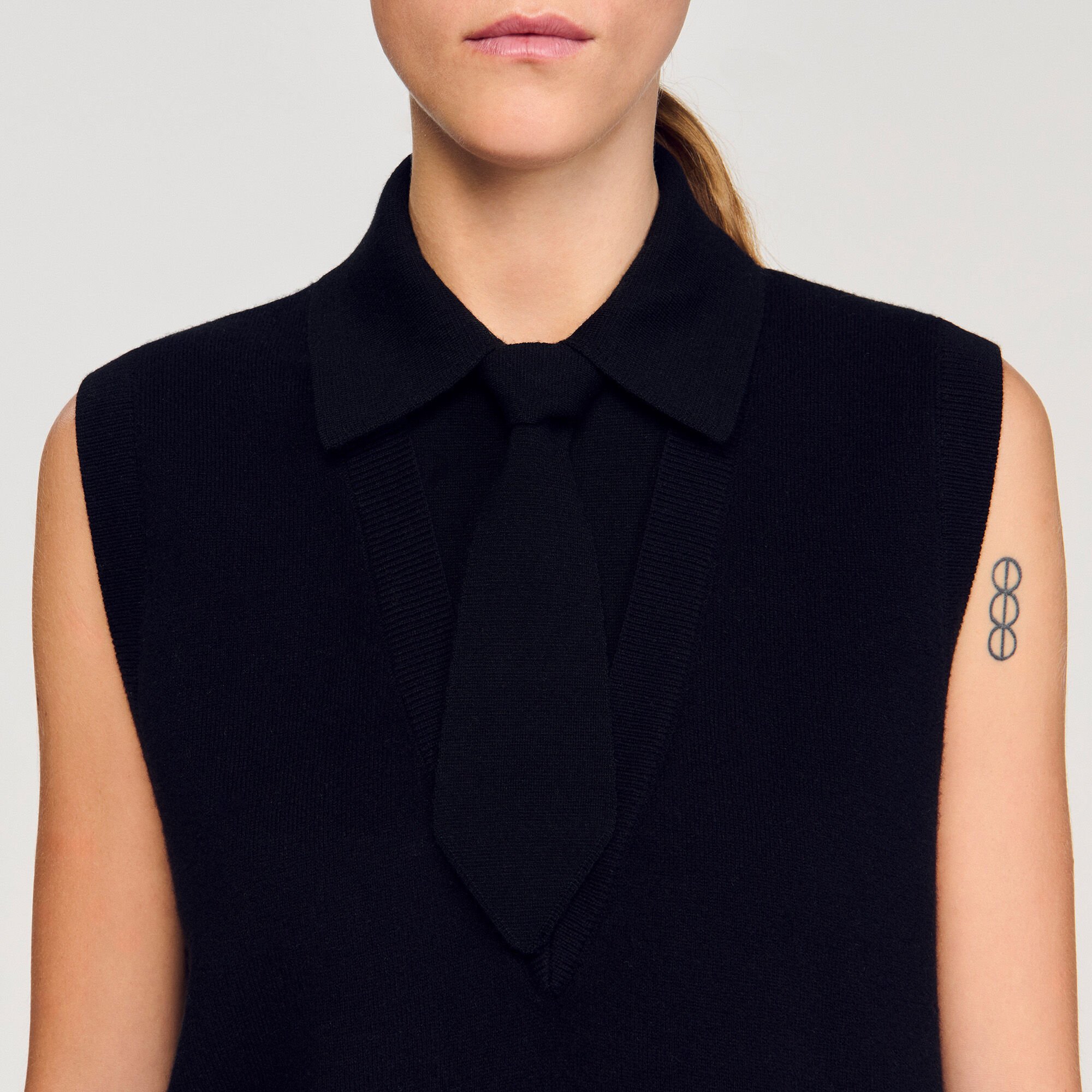 Jersey con corbata