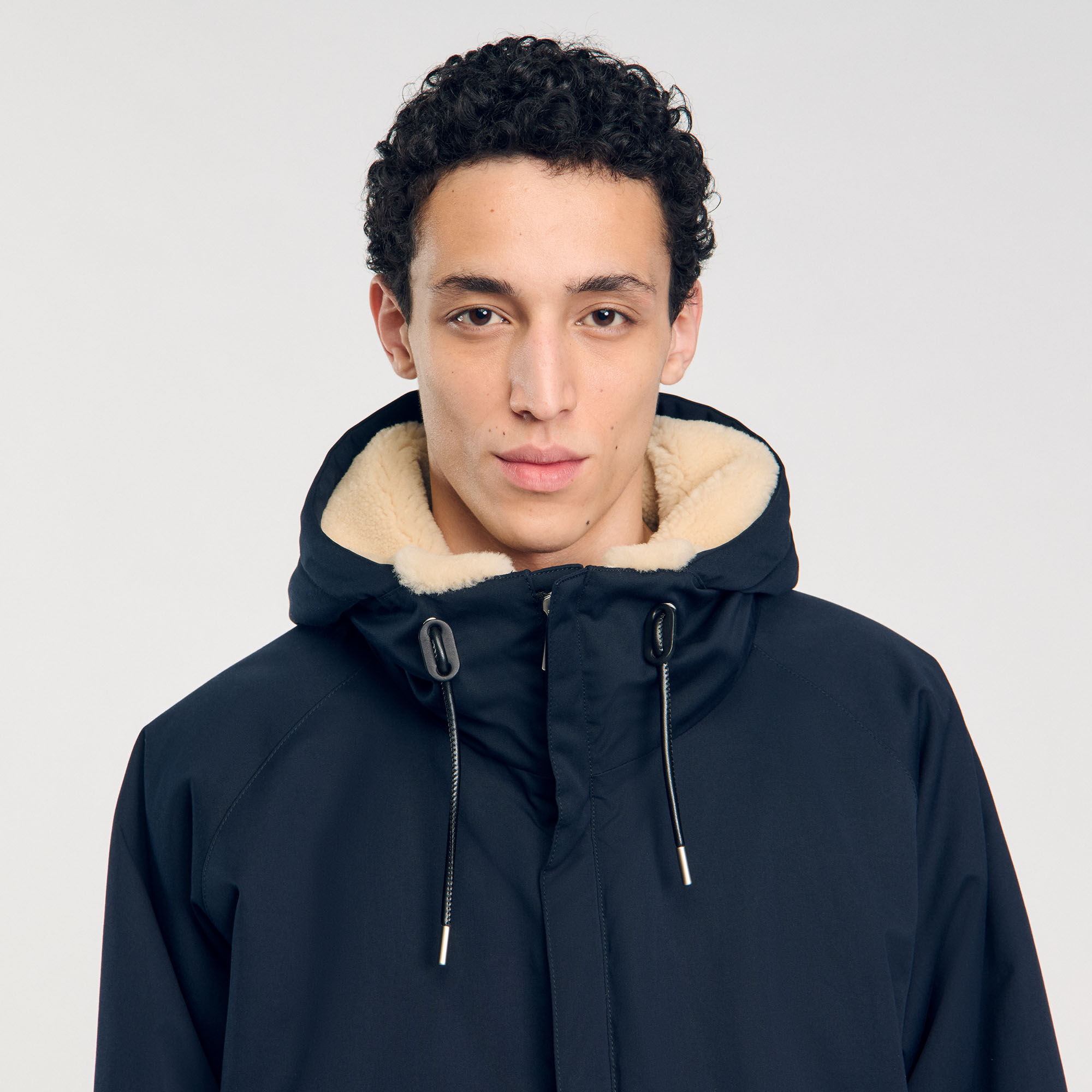 Parka acolchada de algodón